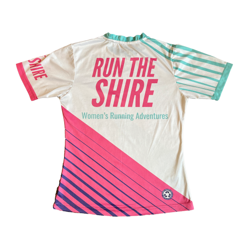 Run The Shire Womens Technical Running Tee - Back