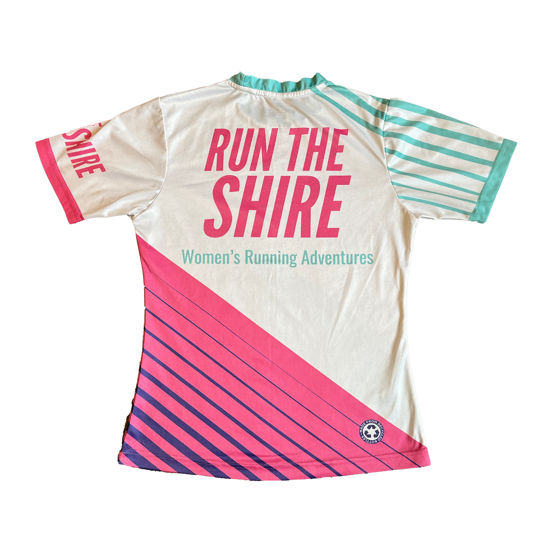 Run The Shire Womens Technical Running Tee - Back
